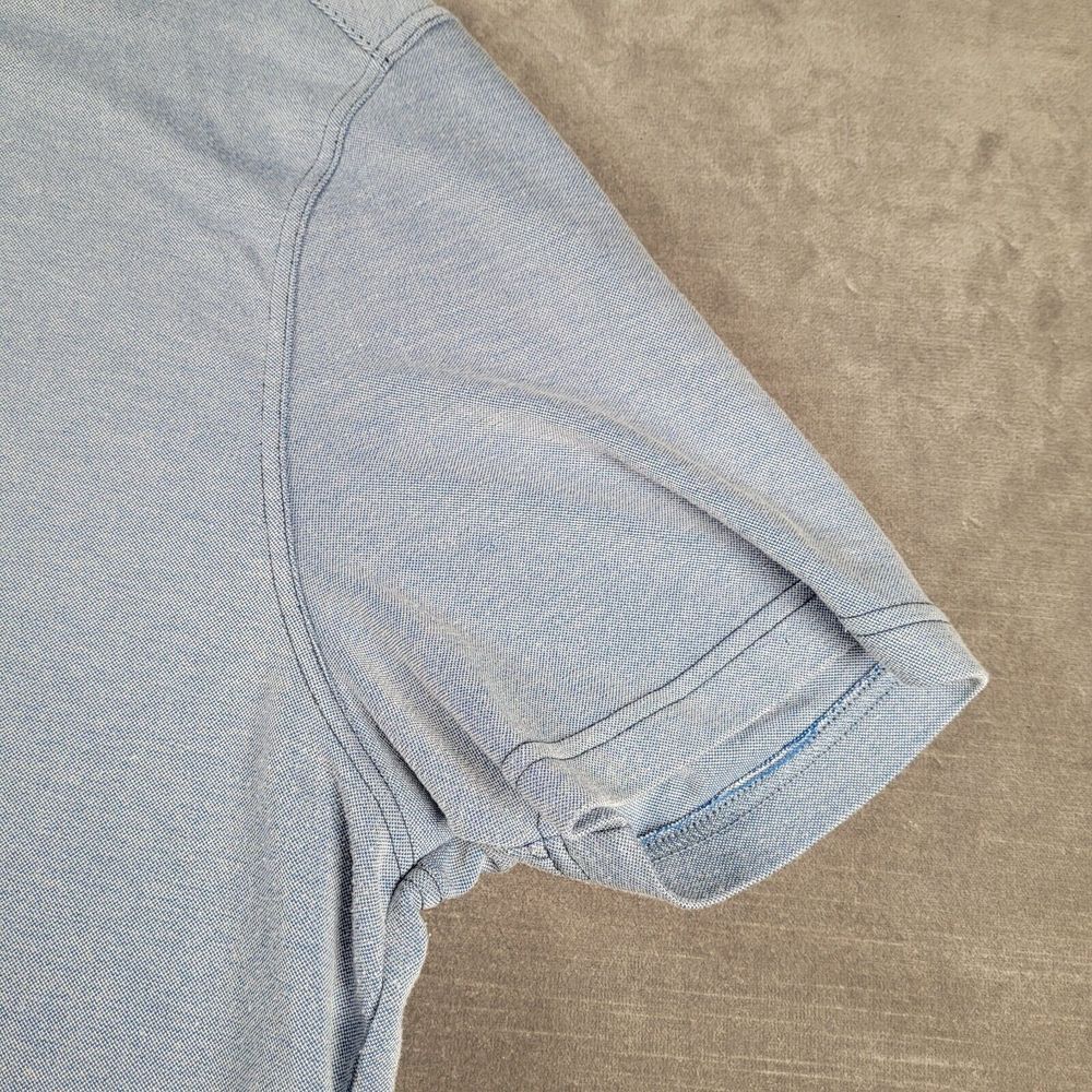 Nat Nest Polo Polyester‎ Blend Shirt Mens Blue Size XXL - Picture 2 of 10